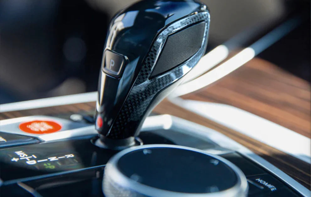 BMW G2X G4X 2, 3 & 4-Series Autotecknic Carbon Fiber Gear Selector Side Trim