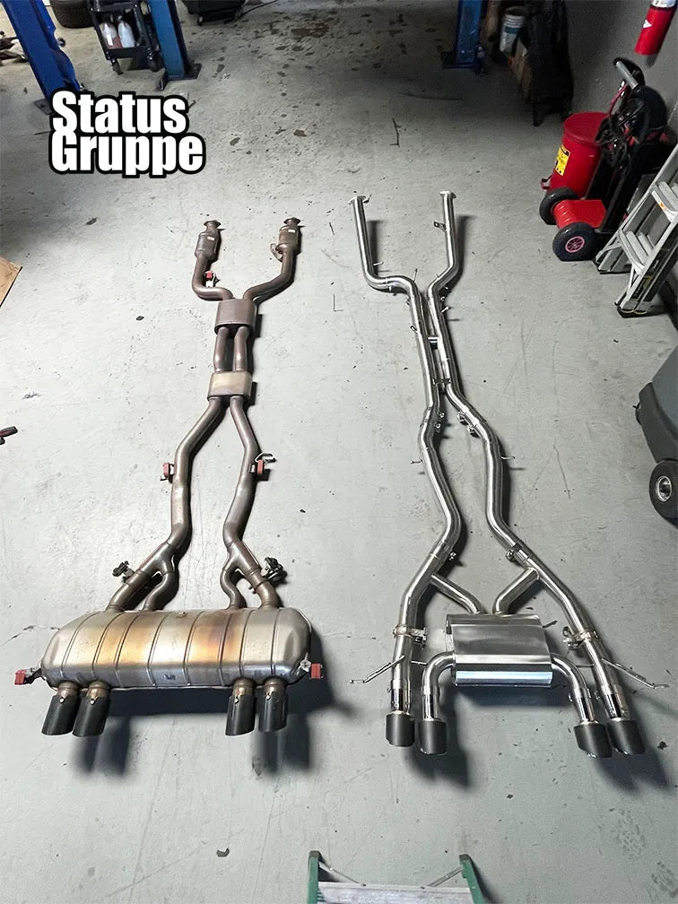 BMW G80 M3 & G82/G83 M4 Status Gruppe Stainless Race Sport Exhaust System