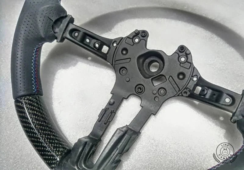 BMW F80 M3 & F82/F83 M4 & F87 M2 & 3 & 4 F-Series Carbon Fiber & Leather Steering Wheel