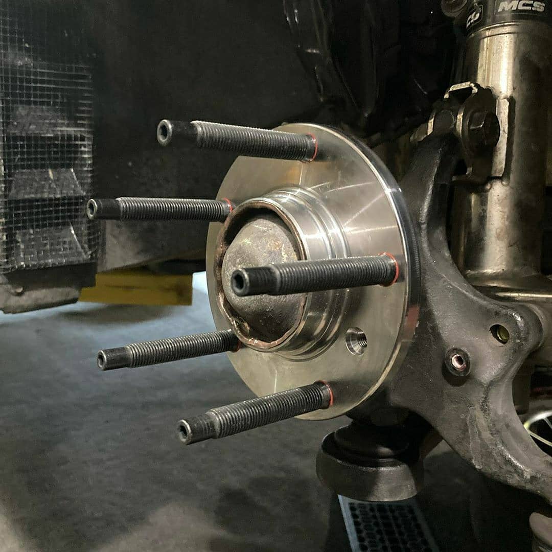 Porsche Motorsport Hardware Black Race Wheel Stud Kits 14×1.5