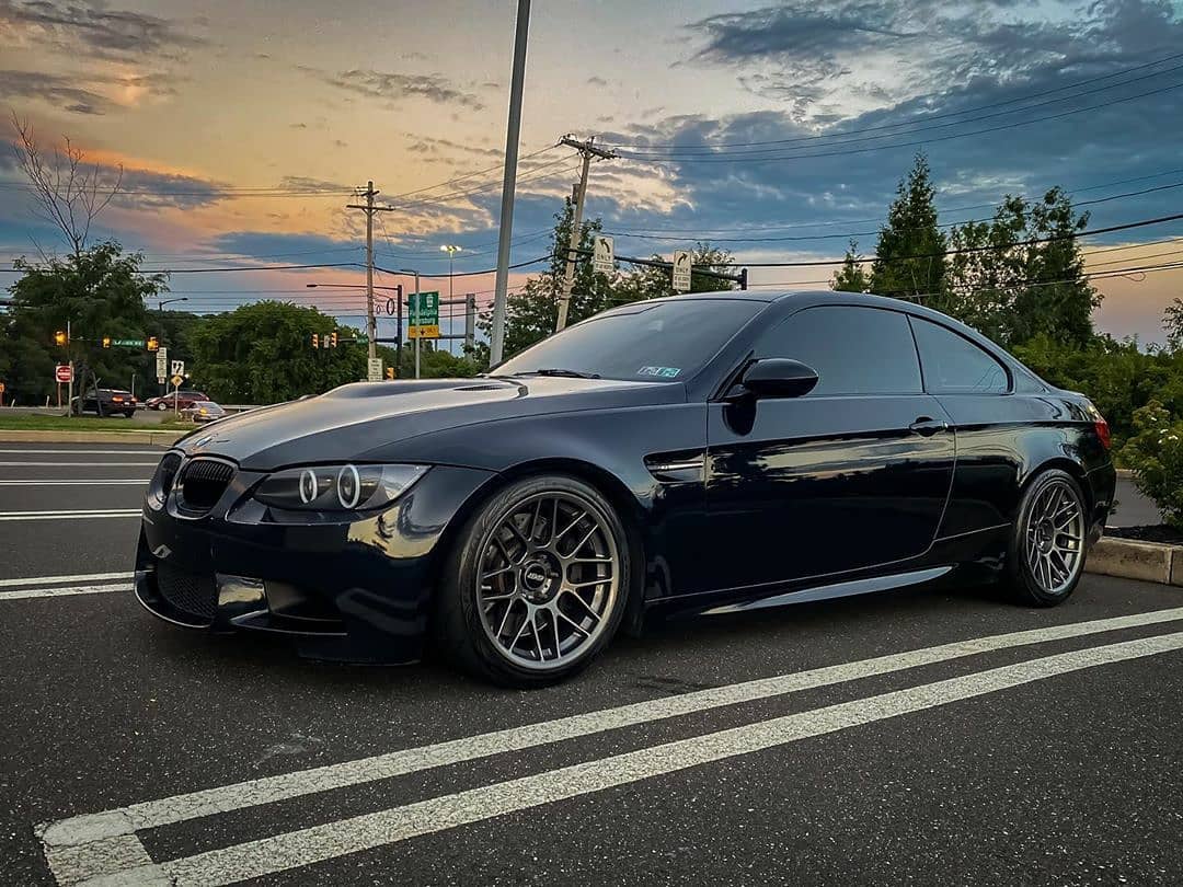 BMW E-Chassis 82mm Motorsport Hardware Black Race Stud Kit 12×1.5