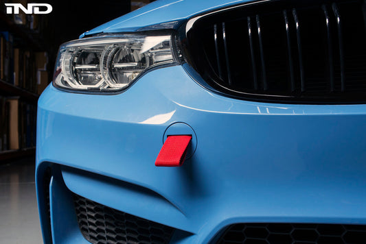 BMW F80 M3 & F82 M4 & F83 M4 IND Paint Matched Replacement Tow Hook Cover