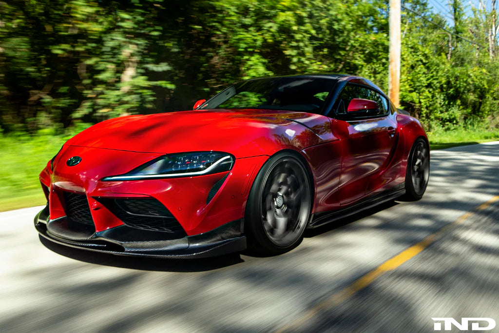 Toyota Supra A90 3D Design Carbon Fiber Front Lip