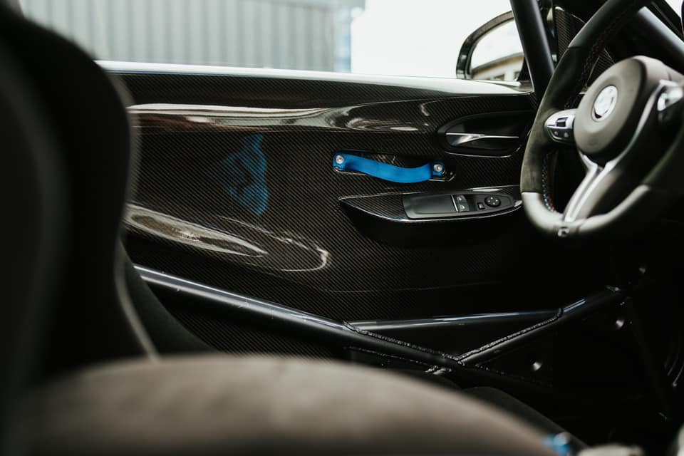BMW F87 M2 Team Schirmer Carbon Fiber Door Panels