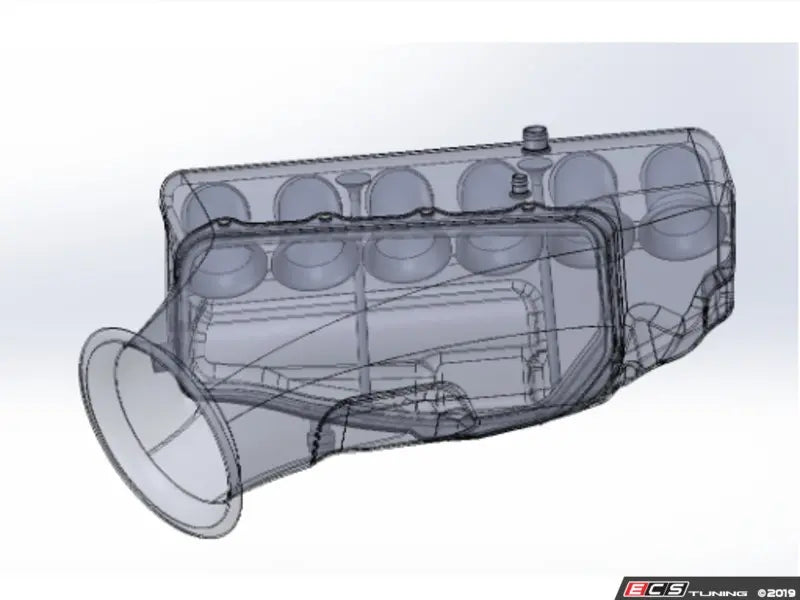 BMW E46 M3 CSL Style Gloss Carbon Fiber Intake Kit (SMG)