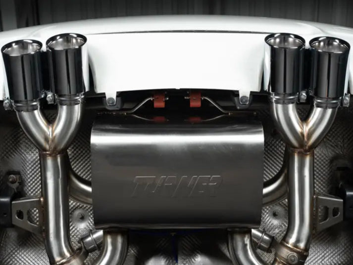 BMW E90, E92 & E93 M3 Turner Motorsport Stainless Steel Valved Axle Back Exhaust