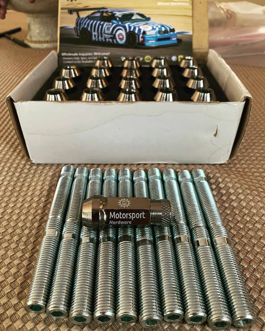 Mercedes Motorsport Hardware Wheel Studs, Stud Conversions, Lug Nuts & Spacer Kits