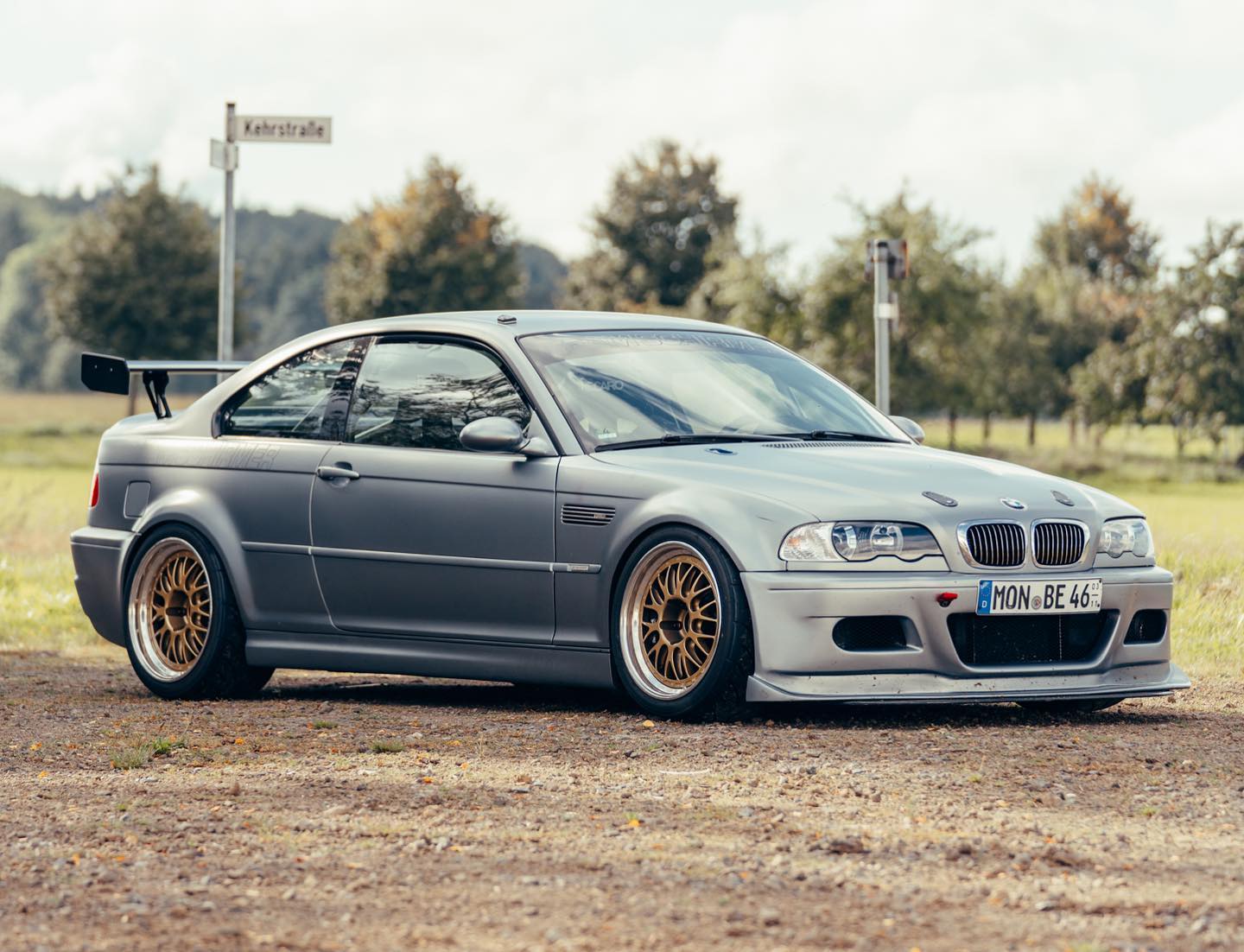 BMW E46 M3 Team Schirmer Carbon Fiber GT Wing