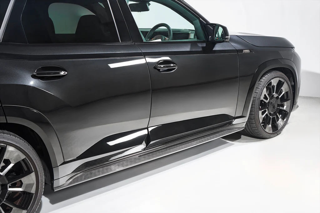 BMW G09 XM 3D Design Carbon Fiber Side Skirts