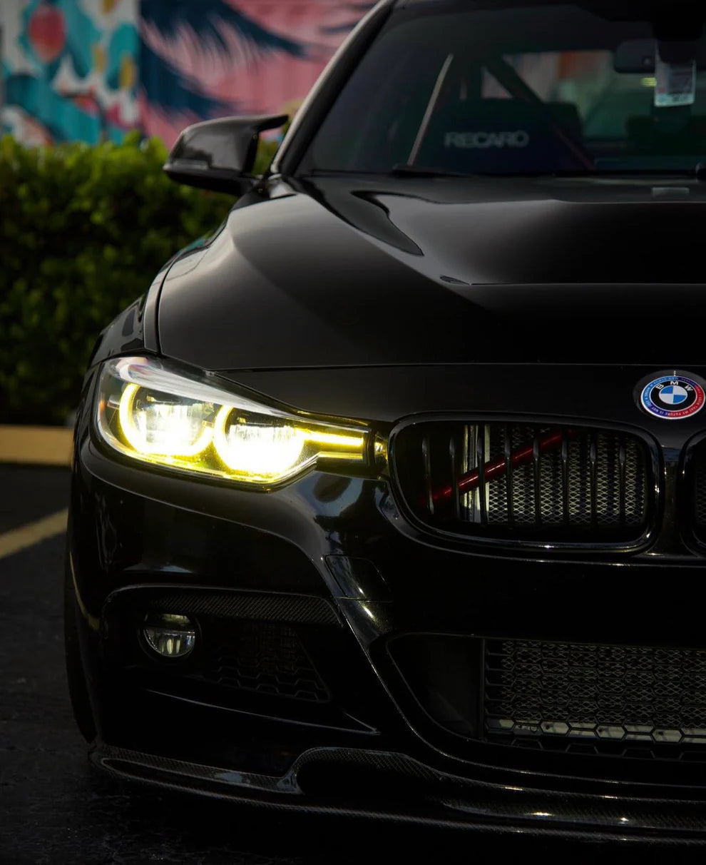 BMW F30 3-Series LED Colored DRL Halo Kit