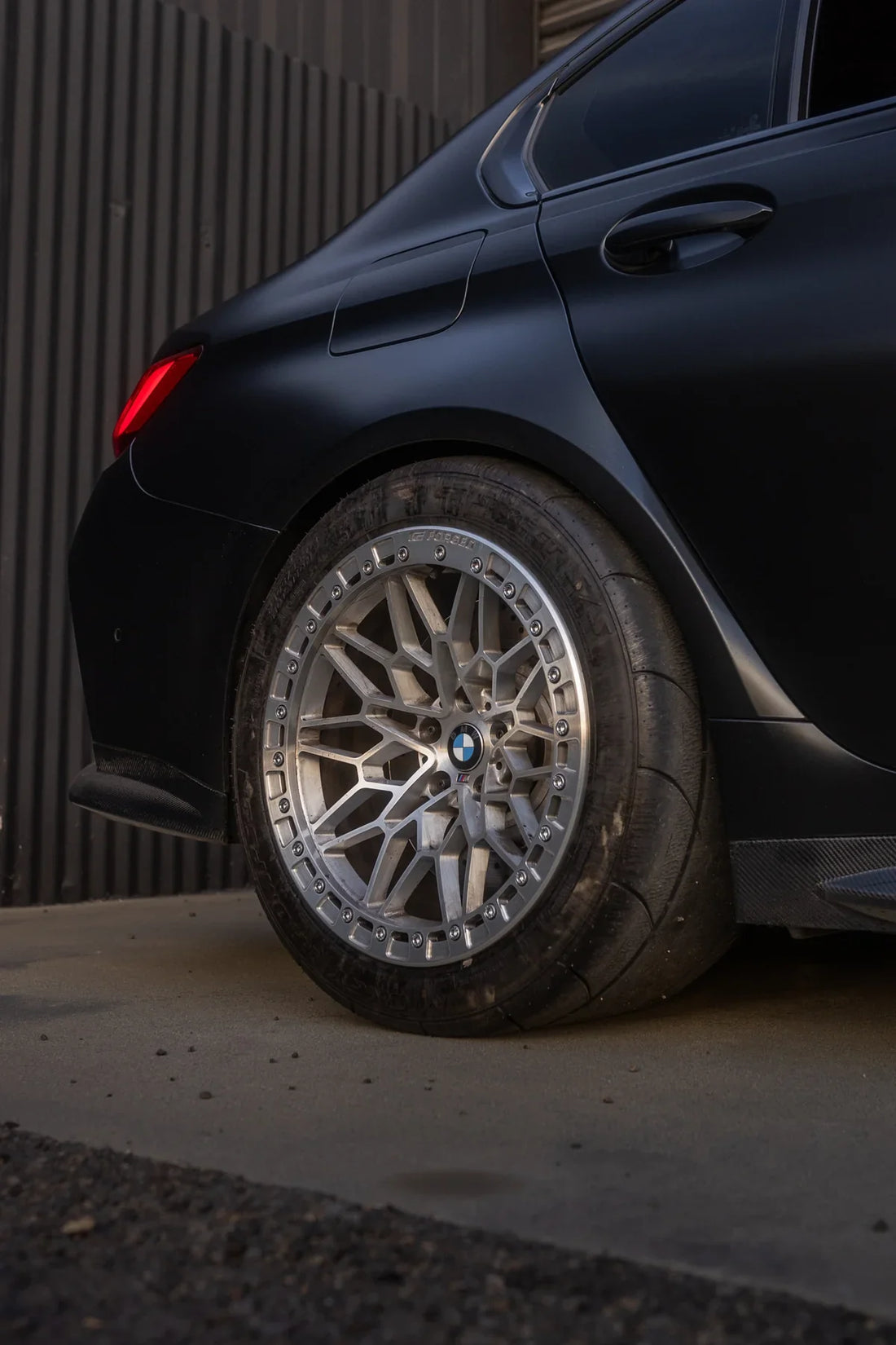 Beadlock drag racing wheels for BMW M3 & M4 G8X. Drag Pack.