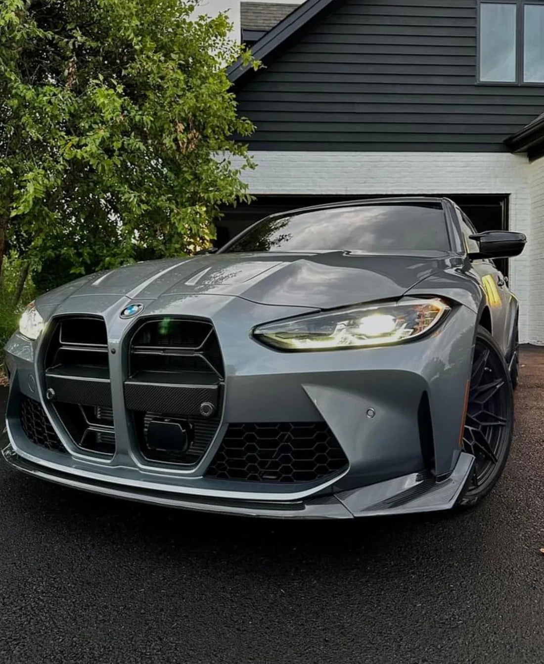 CSL style carbon fiber front splitter for G8X M3/M4! Only $699.