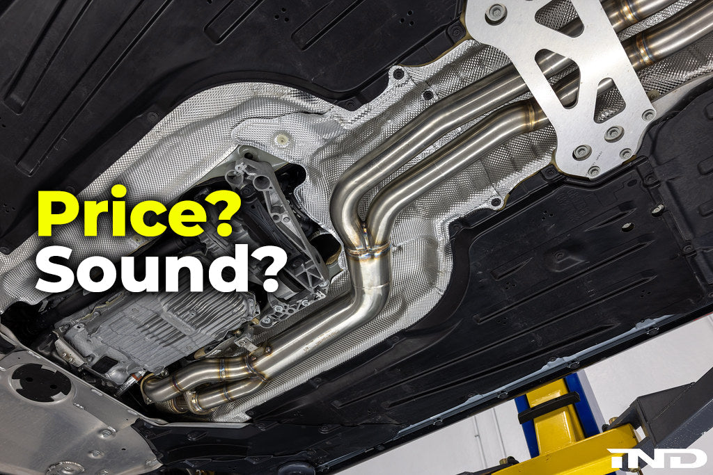 Supersprint J-Pipe exhaust for G8X M2, M3 and M4. Sound clips and pric ...