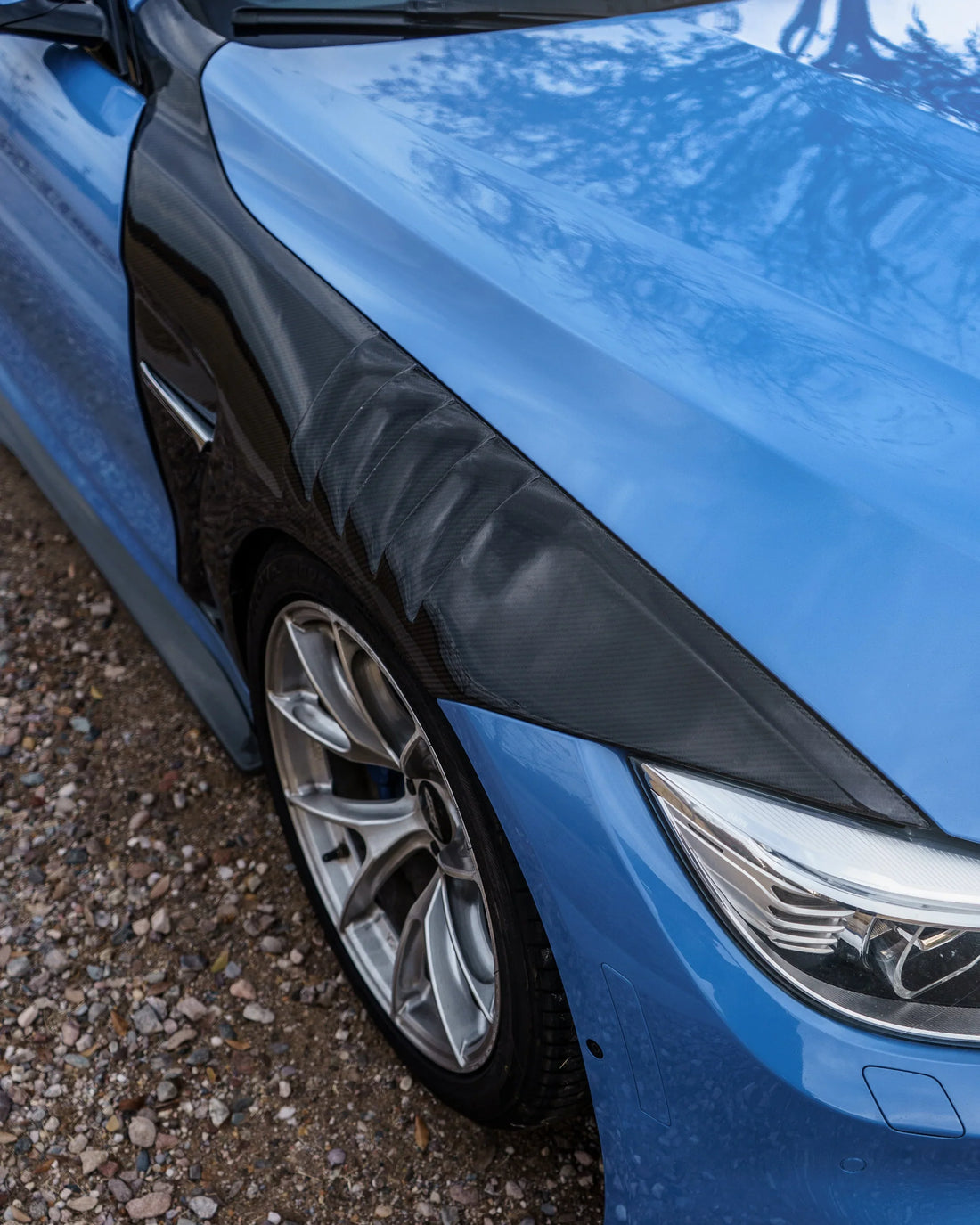 Carbon fiber vented fenders for BMW F80 M3 F82 M4 with discount.