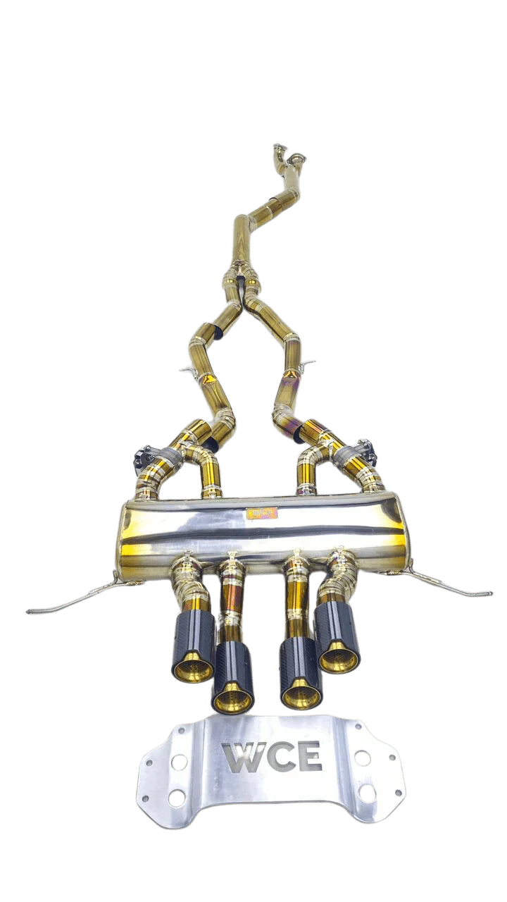 Center Exit Valved Exhaust for BMW G80 M3 G82 M4 West Coast Euros