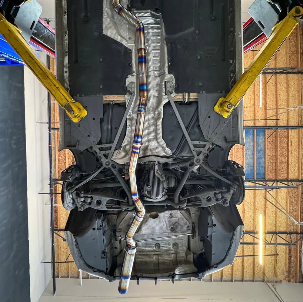 Single exit exhaust for the BMW F80 M3/F82 M4. Pricing and fitment?