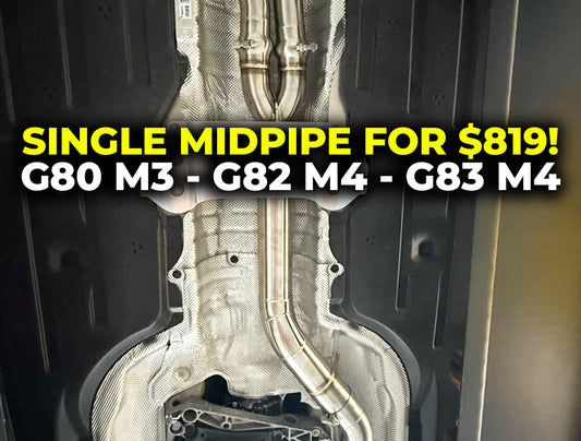 The budget friendly BMW G8X M3/M4 midpipe for $800. Worth it?