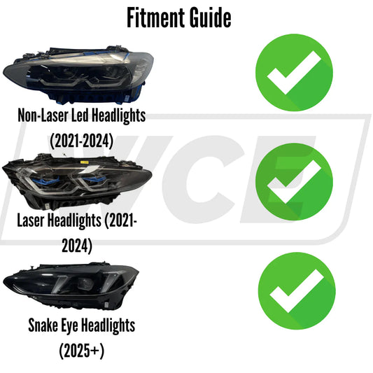 The best pricing on BMW snake eye head lights for G8X!