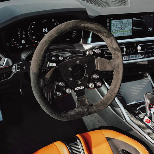 How much does an aftermarket BMW steering wheel cost?