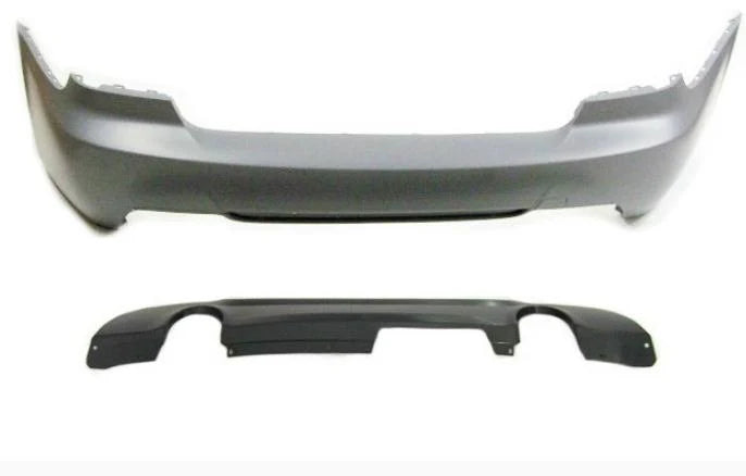 BMW E92 3-Series M Sport Rear Bumper (Single & Double Sided Diffuser)