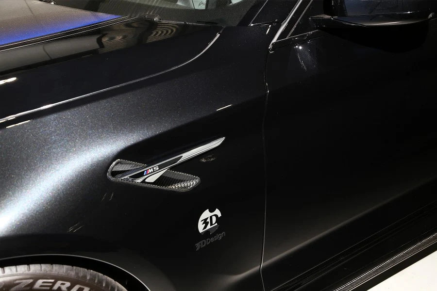 BMW F90 M5 3D Design Carbon Fiber Side Vent Set
