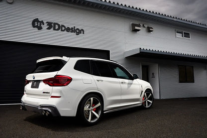 BMW G01 X3 & G02 X4 3D Design Carbon Fiber Side Skirts