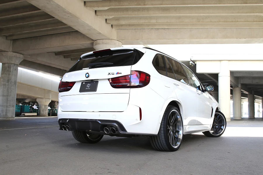 BMW F85 X5M 3D Design Carbon Fiber Rear Diffuser