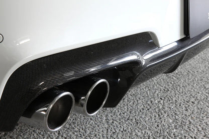 BMW F06 / F12 / F13 6-Series 3D Design M-Sport Carbon Fiber Rear Diffuser
