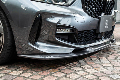 BMW F40 1-Series 3D Design M-Sport Carbon Fiber Front Lip