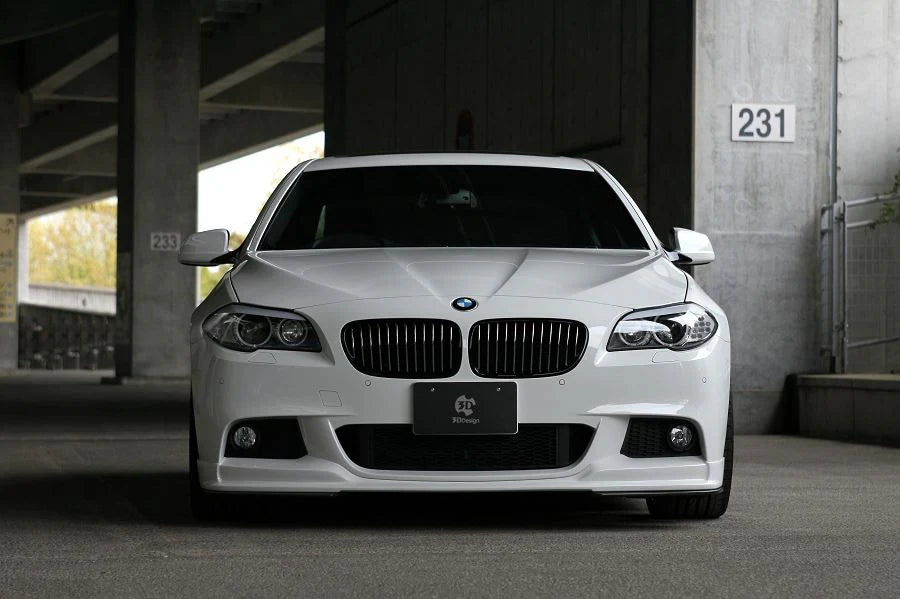 BMW F10/ F11 5-Series 3D Design M-Sport Carbon Fiber Under Splitter Set