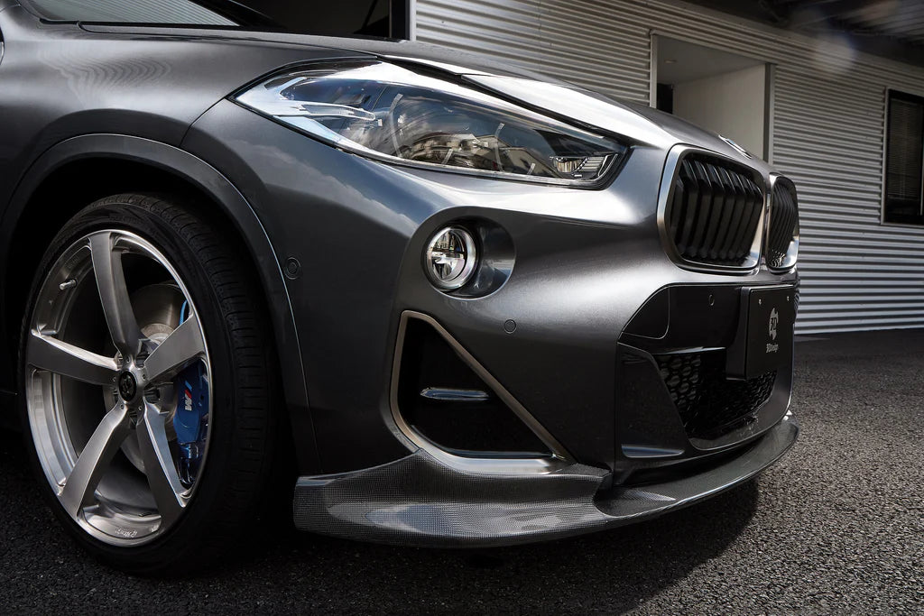 BMW F39 X2 M35i 3D Design Carbon Fiber Front Lip