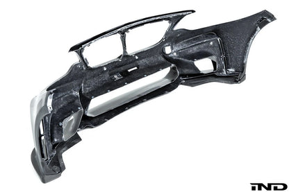 BMW F87 M2 S55 3D Design Carbon Fiber Front Bumper