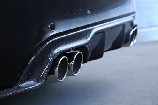 BMW  F86 X6M 3D Design Carbon Fiber Rear Diffuser