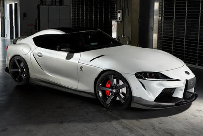 Toyota Supra A90 3D Design Carbon Side Skirt Set