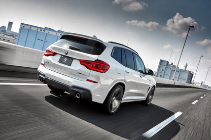 BMW G01 X3 3D Design Pre-LCI Carbon Fiber Rear Diffuser