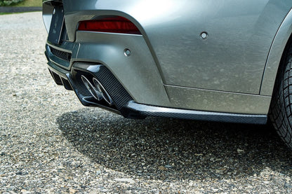 BMW F98 X4M 3D Design Pre-LCI Carbon Fiber Rear Diffuser