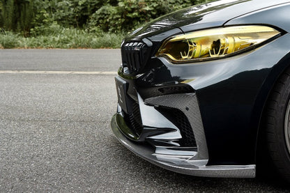 BMW F87 M2 S55 3D Design Carbon Fiber Front Bumper