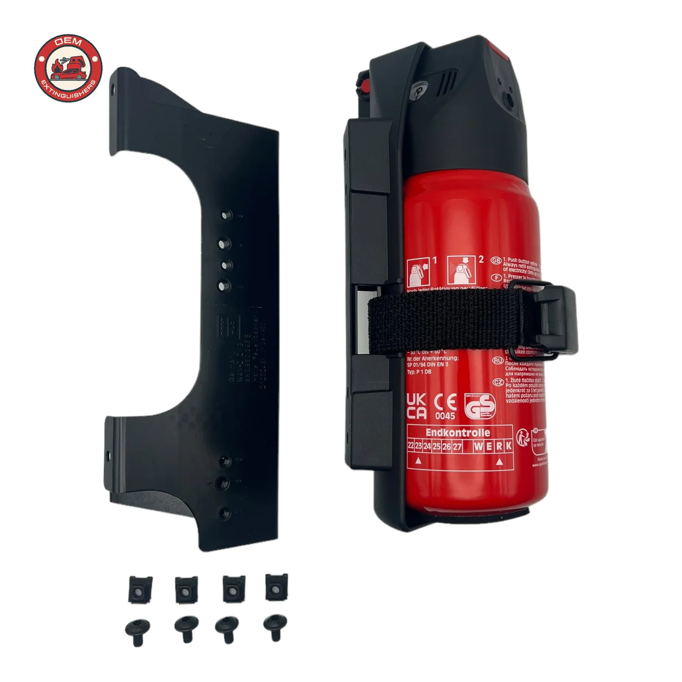 Audi A3, A4, A5, A6, & A7 OEM Fire Extinguisher Kit