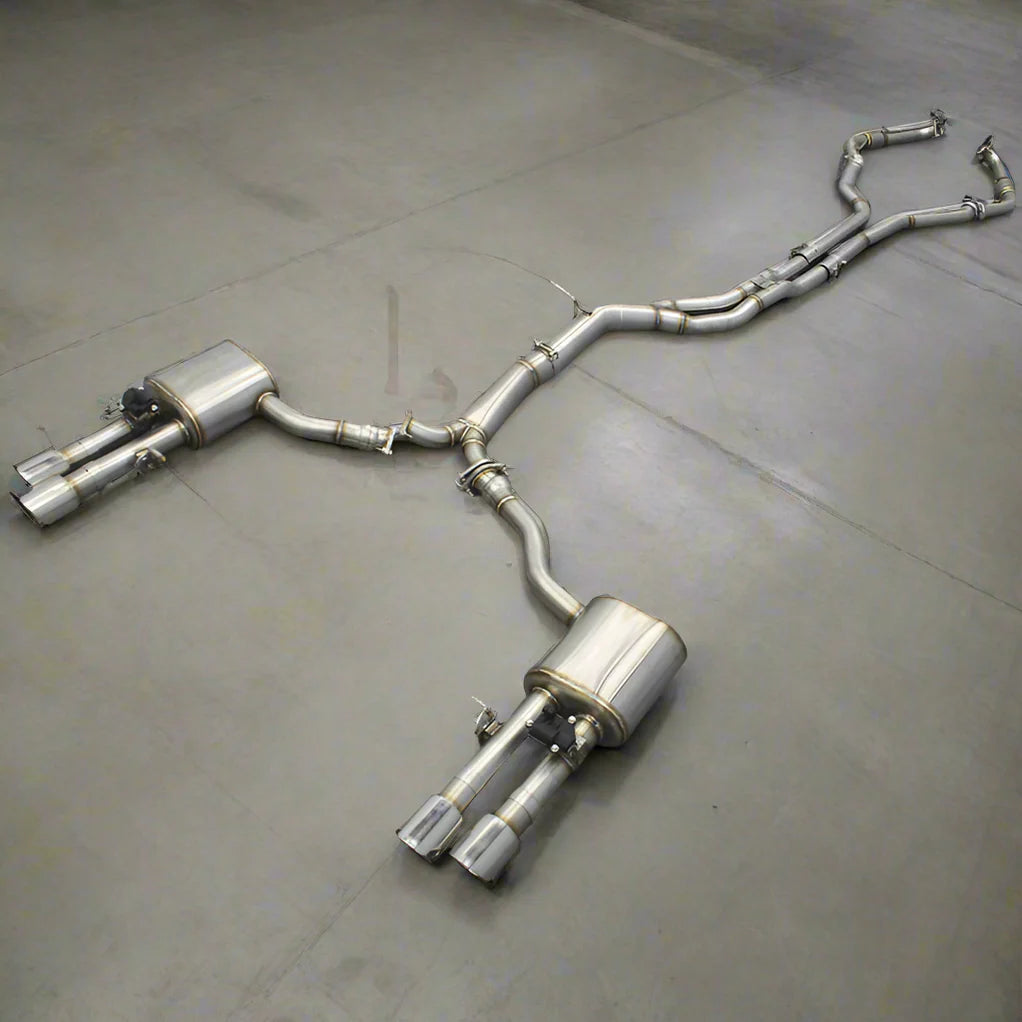 Audi S4/S5 B9 Stainless Steel Valved Cat Back Exhaust