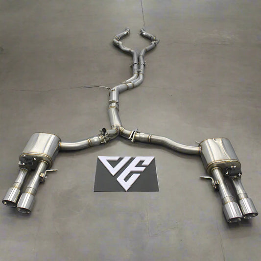 Audi S4/S5 B9 Stainless Steel Valved Cat Back Exhaust