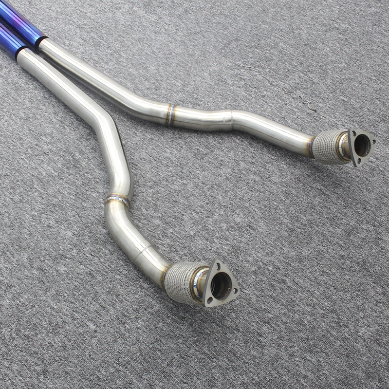 Audi S6 Valved Titanium & Stainless Steel Cat Back Exhaust