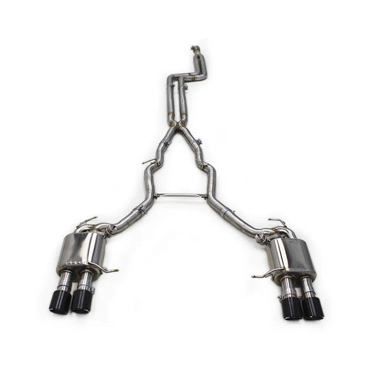 BMW 6-Series F1X 640/640i MBS Stainless Steel & Titanium Valved Exhaust System