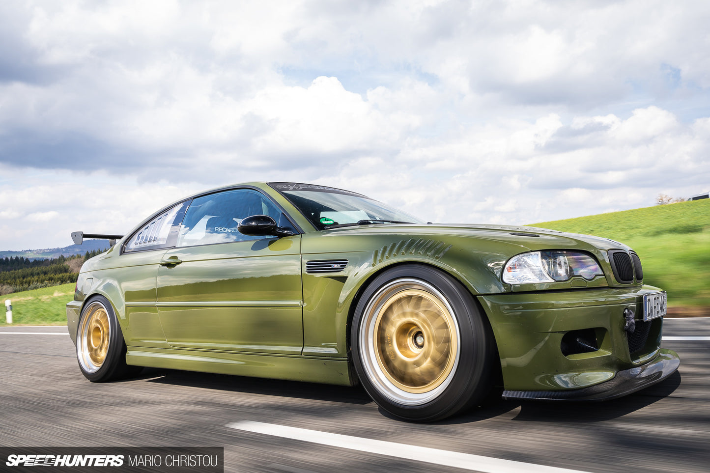 BMW E46 M3 Team Schirmer Spec BBS E88 Wheels in 10X18 & 11X18