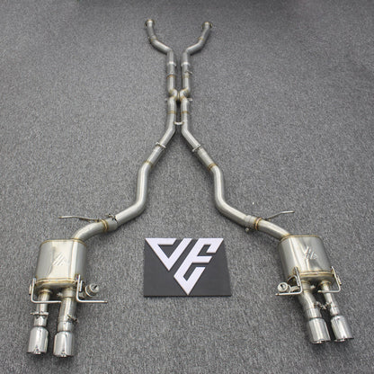 BMW E60 M5 Valved Stainless Steel & Titanium Catback Exhaust