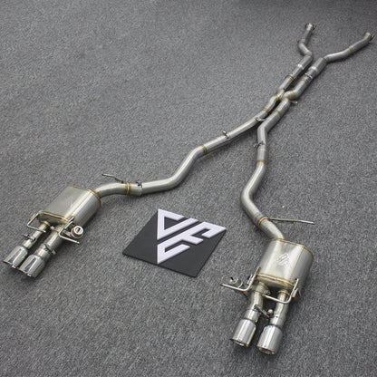 BMW E60 M5 Valved Stainless Steel & Titanium Catback Exhaust