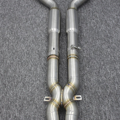 BMW E60 M5 Valved Stainless Steel & Titanium Catback Exhaust