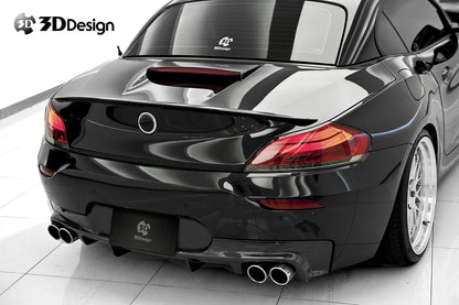 BMW E89 Z4 3D Design M-Sport Carbon Fiber Rear Diffuser