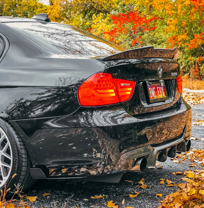 BMW E90 3-Series V3 Carbon Fiber Diffuser