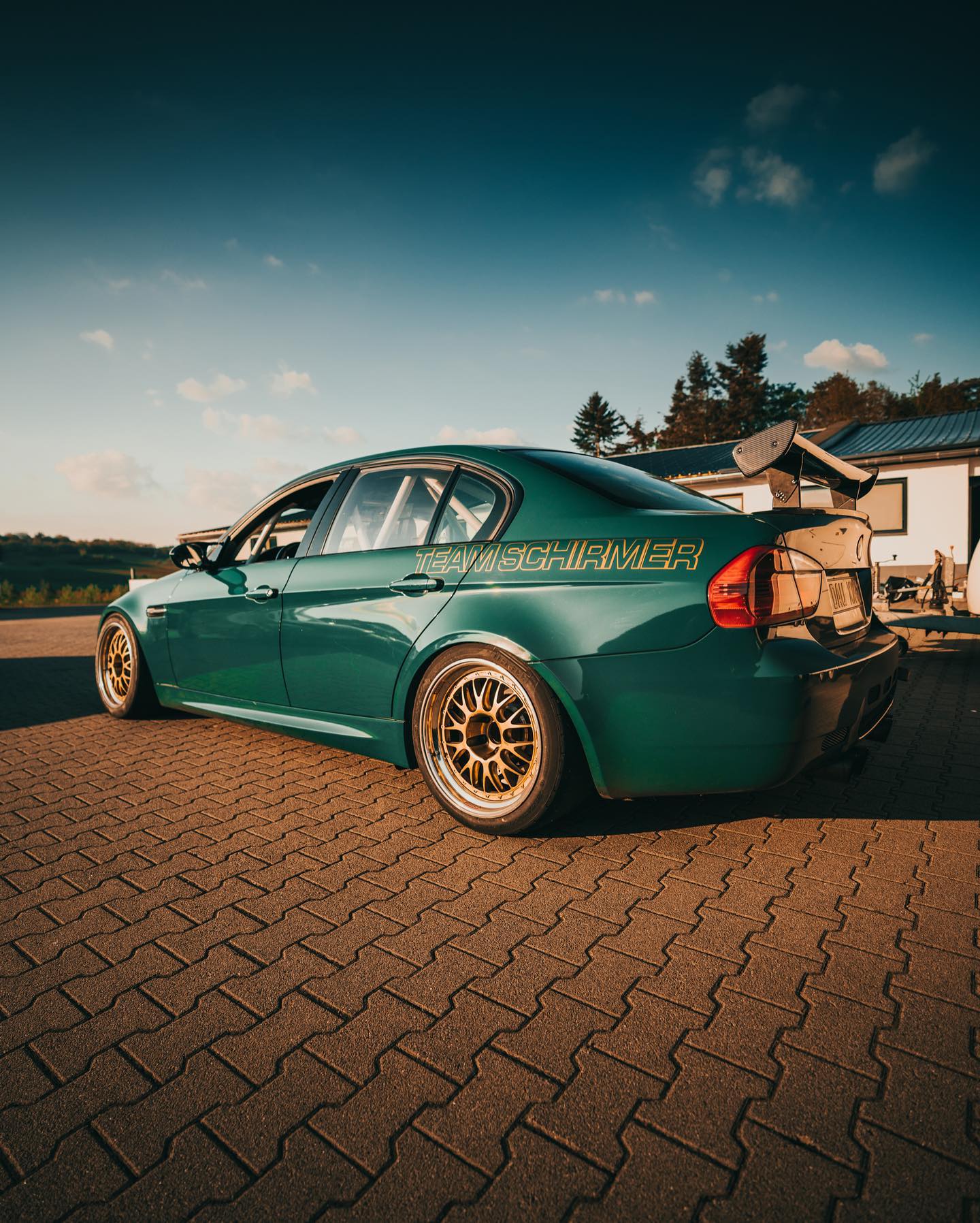 BMW E90 M3 & E92 M3 Team Schirmer Spec BBS E88 Wheels 10.5x18 Squared