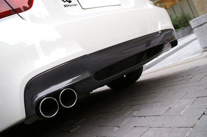 BMW E90 & E91 3-Series 3D Design M-Sport Carbon Fiber Rear Diffuser